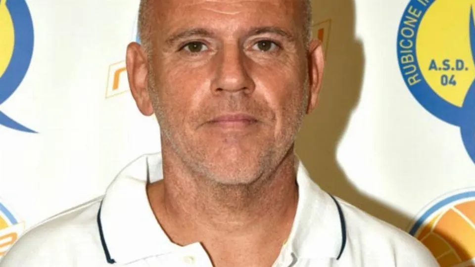 Giorgio Raggi, allenatore della Rubicone In Volley