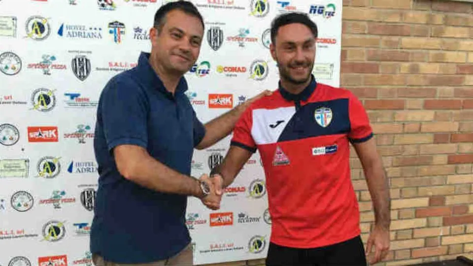 Roselli con il presidente Marsili