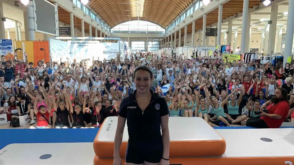 Vanessa Ferrari a Ginnastica in Festa