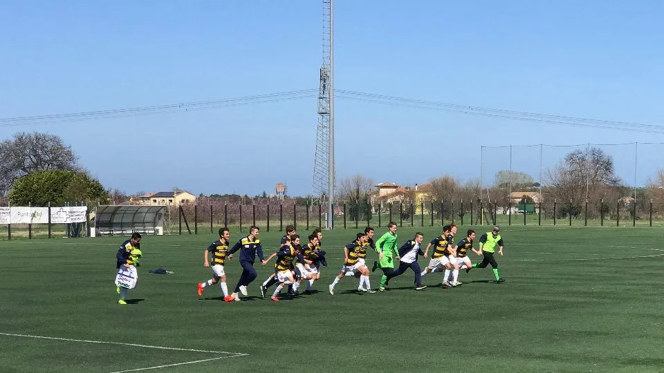 La corsa degli Allievi dopo la vittoria
