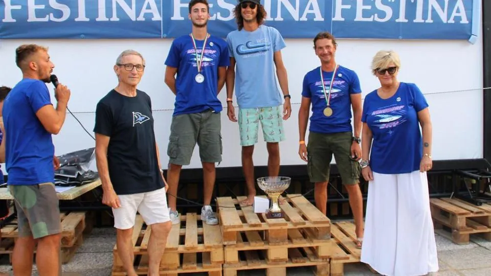 Un momento delle premiazioni