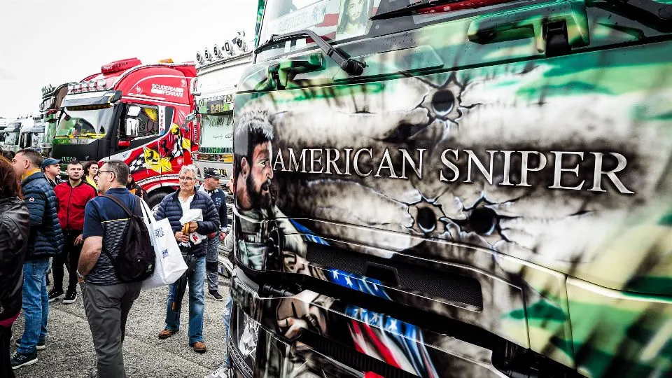 camion decorati a Misano
