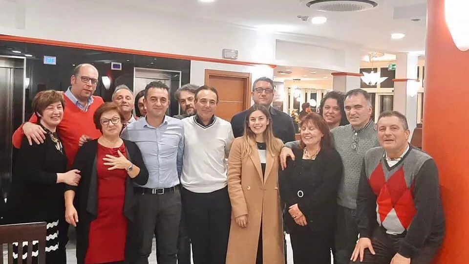 l’incontro degli auguri
