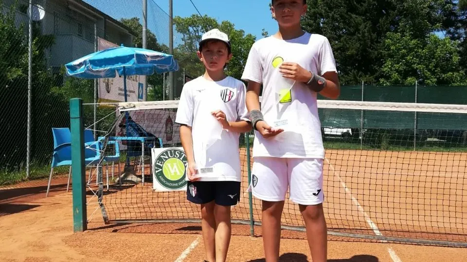 I finalisti della categoria Under 12 maschile
