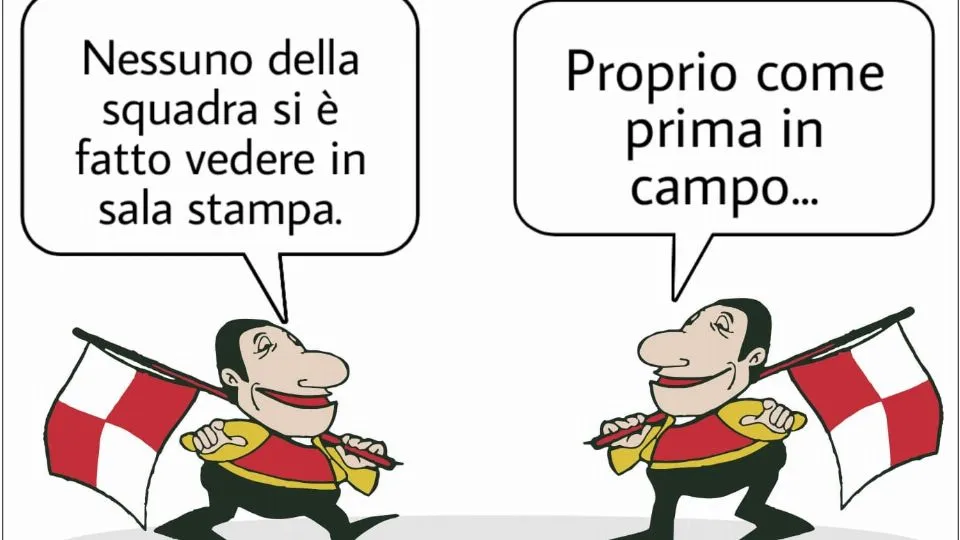 La vignetta di Baio dopo Rimini-Arzignano 0-2
