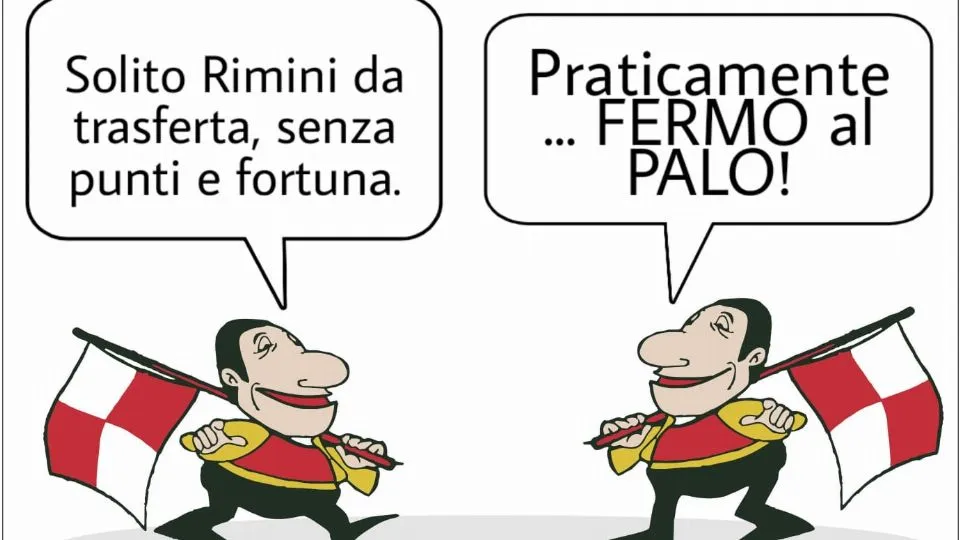 La vignetta di Baio dopo Fermana-Rimini
