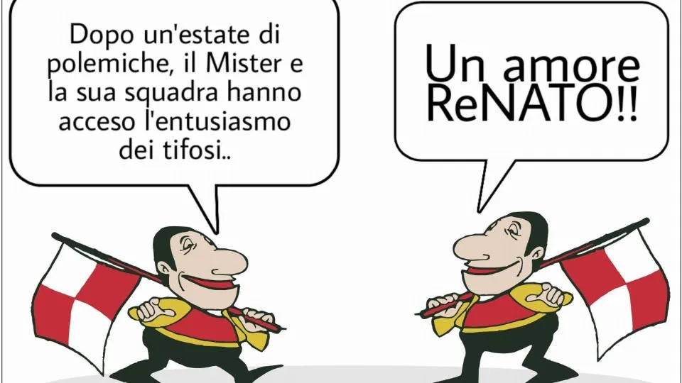 La vignetta di Baio dopo Rimini-Imolese 2-1