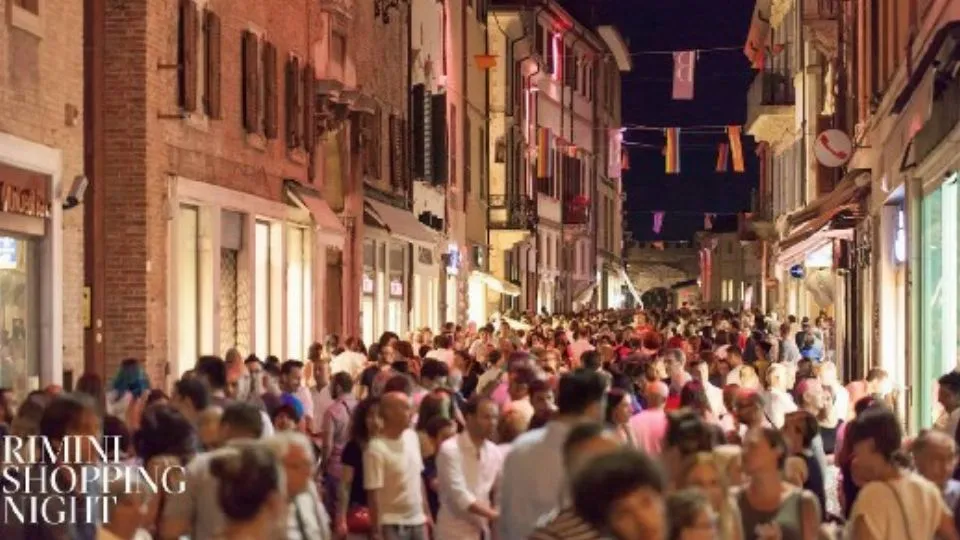 Rimini shopping night