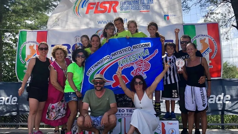 Il gruppo riccionese a Lamezia Terme
