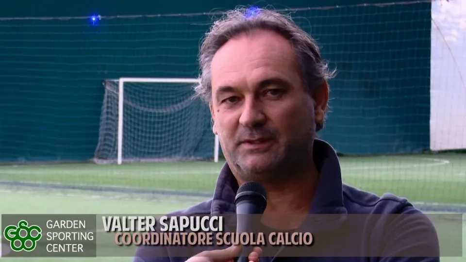 Valter Sapucci, coordinatore Scuola Calcio Garden