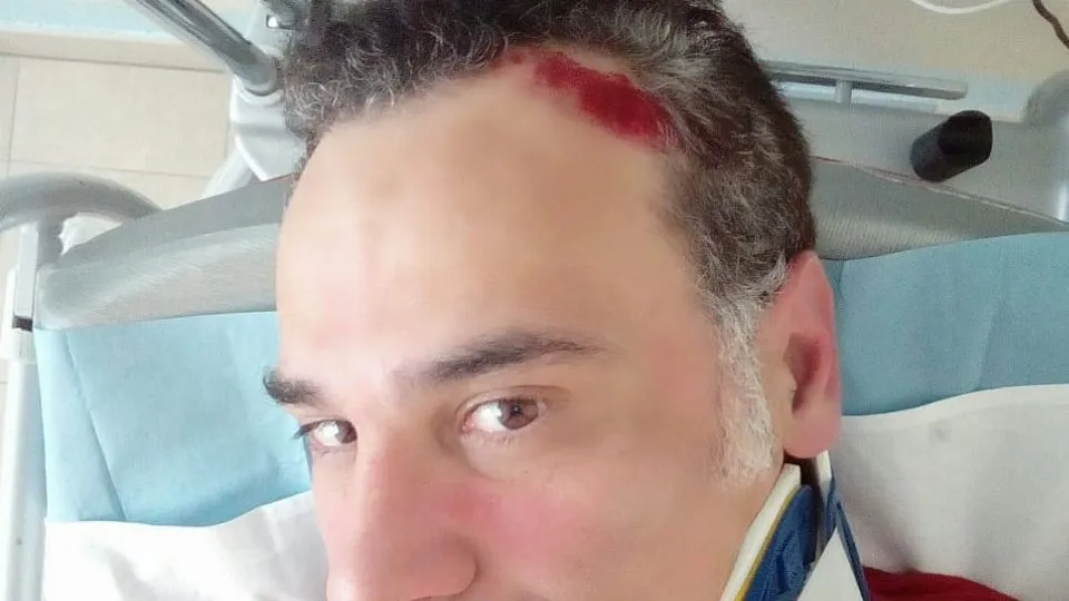 Leonardo Ziliani in ospedale