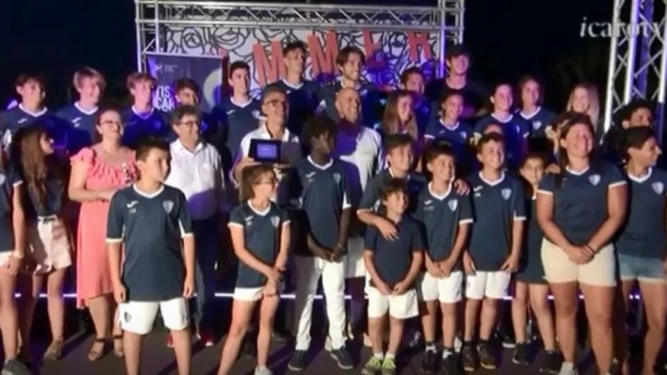 Il Tennis Club Riccione sul palco del Frontemare
