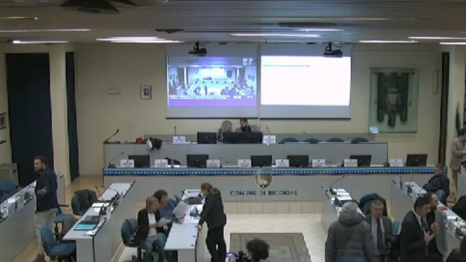 l’aula del Consiglio Comunale

