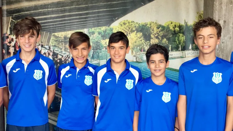 Da sinistra Nicola Venerandi 2003, Giovanni Cesarini 2006, Nicoló Imola 2007, Elia Brisku 2007, Tommaso Padroni 2007, Thomas Bacchiocchi 2006, Simone Bartolucci 2003
