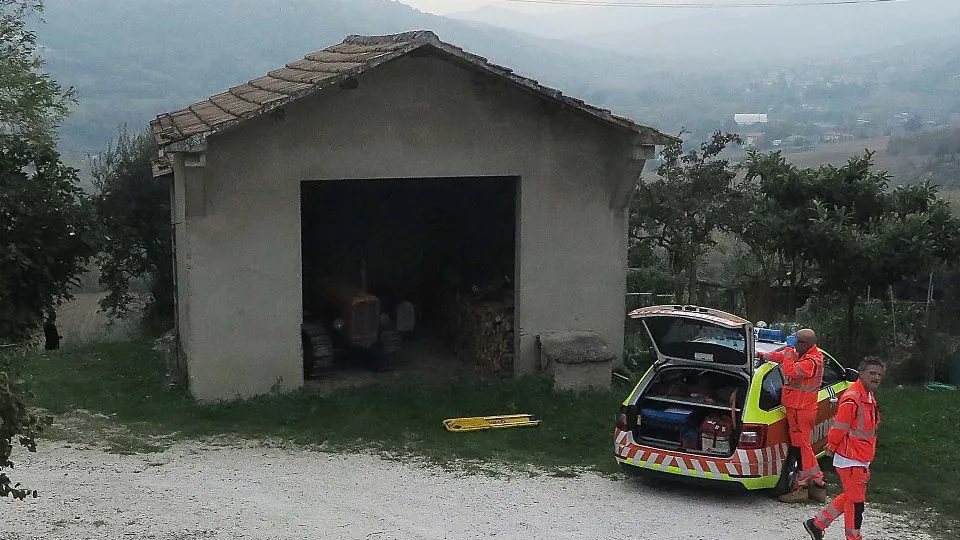 Incidente mortale trattore motozappa Montecolombo – Adriapress –