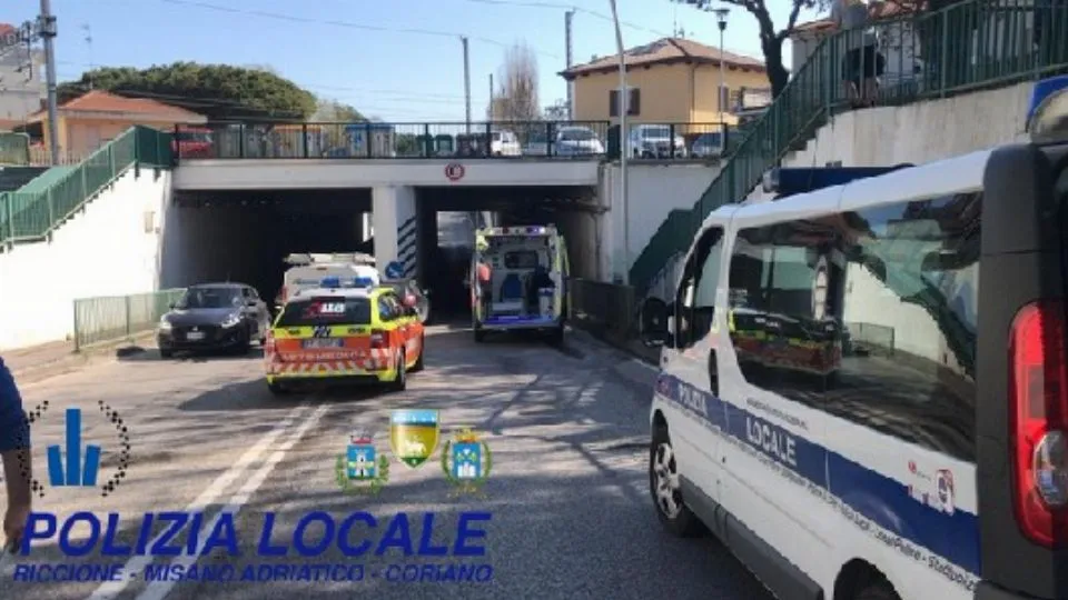 il recente incidente (@polizia locale)