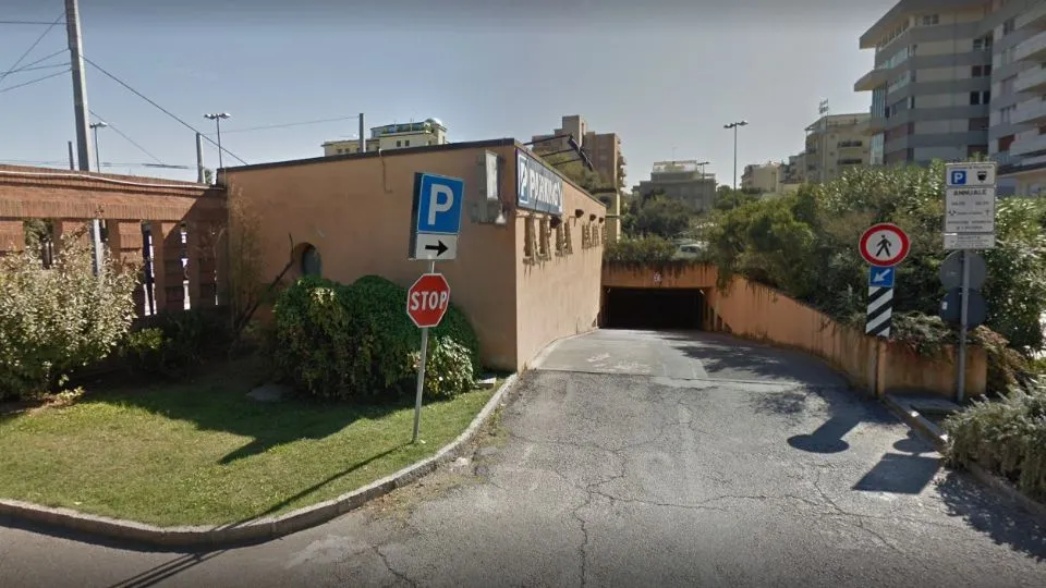 il parcheggio Curiel