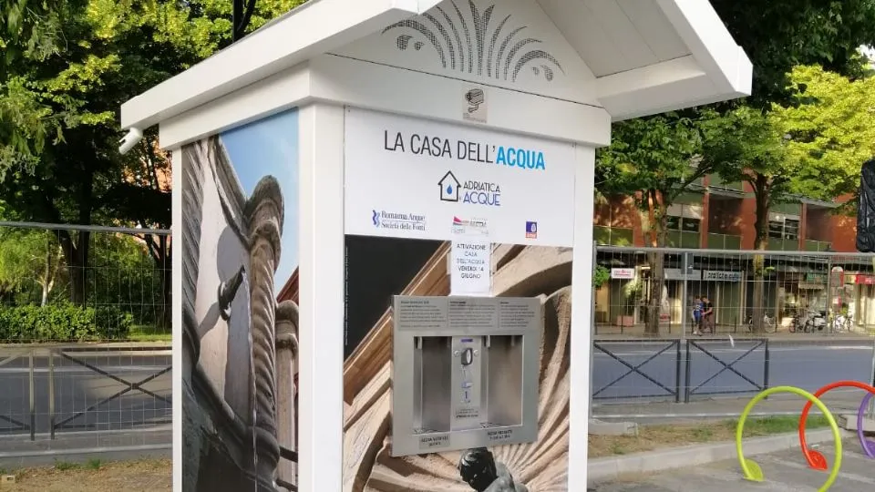 la Casa dell’Acqua al parco Cervi

