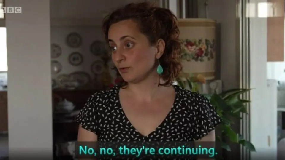 Silvia, mamma riminese intervistata dalla BBC
