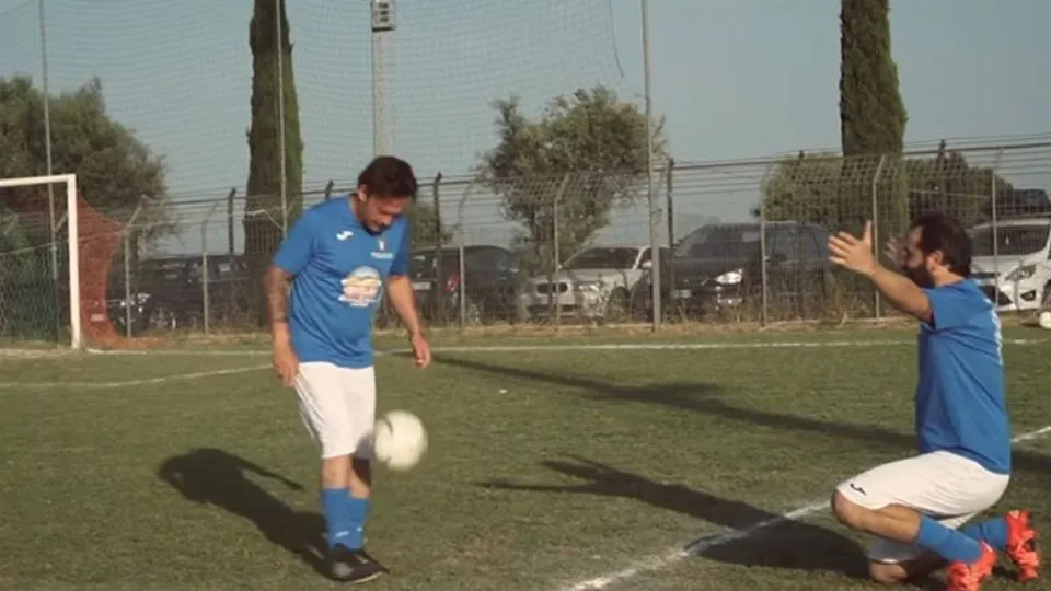 Totò Schillaci e Mario Fucili
