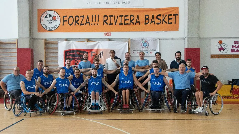 La Nazionale italiana di pallacanestro in carrozzina