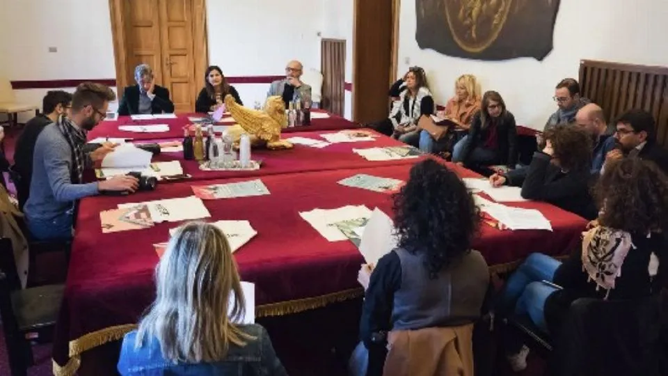 la conferenza stampa