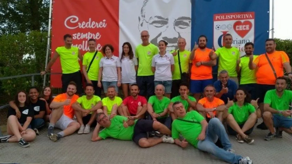 Lo staff della Polisportiva Junior Coriano