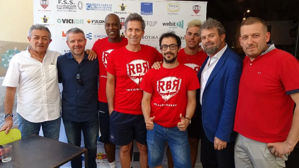 Lo staff RBR con Moreno Maresi e Davide Turci
