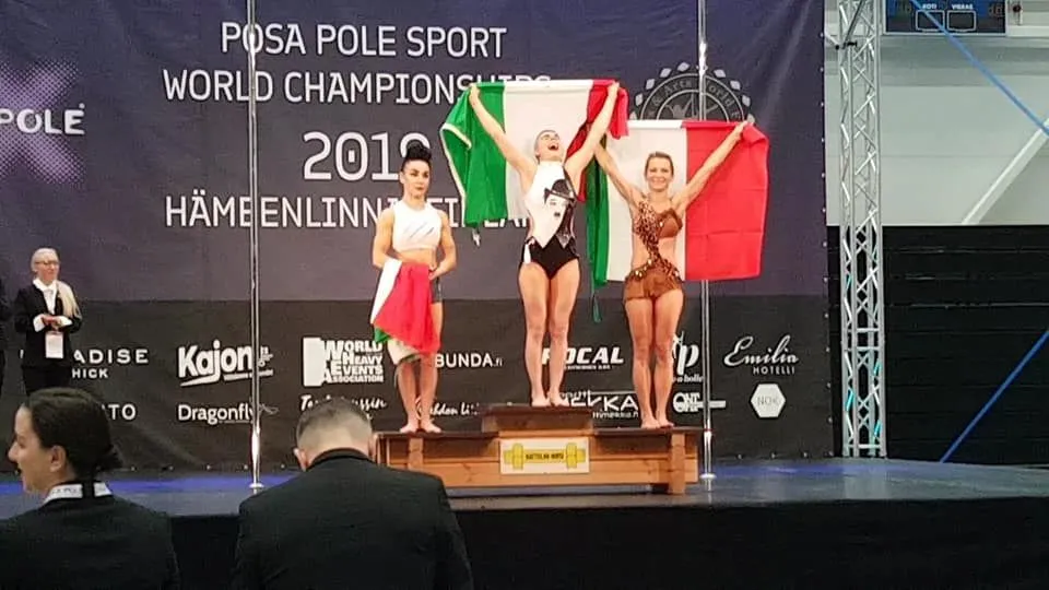 Claudia Dipilato sul gradino più alto del podio