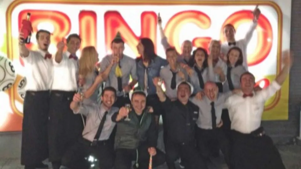 lo staff della Sala Bingo