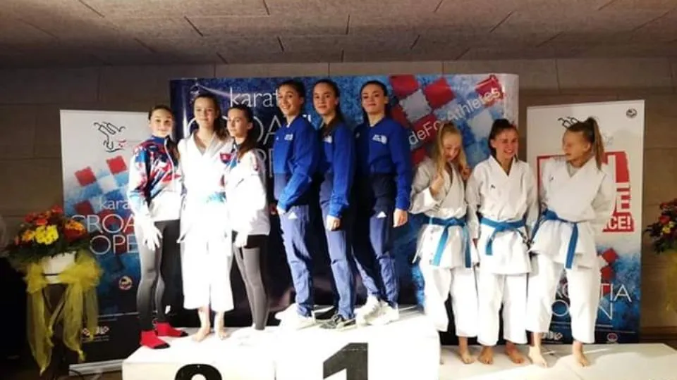 La squadra Cadetti sul gradino più alto del podio
