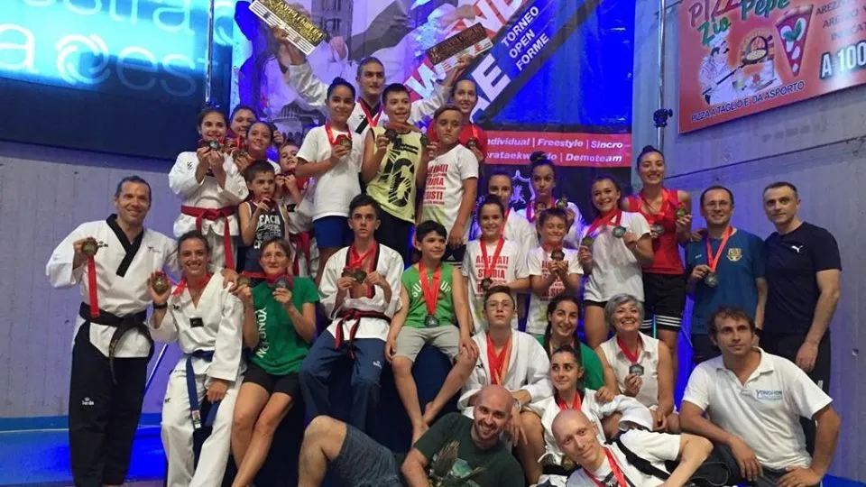 Il team Yonghon del maestro Roberto Boghi