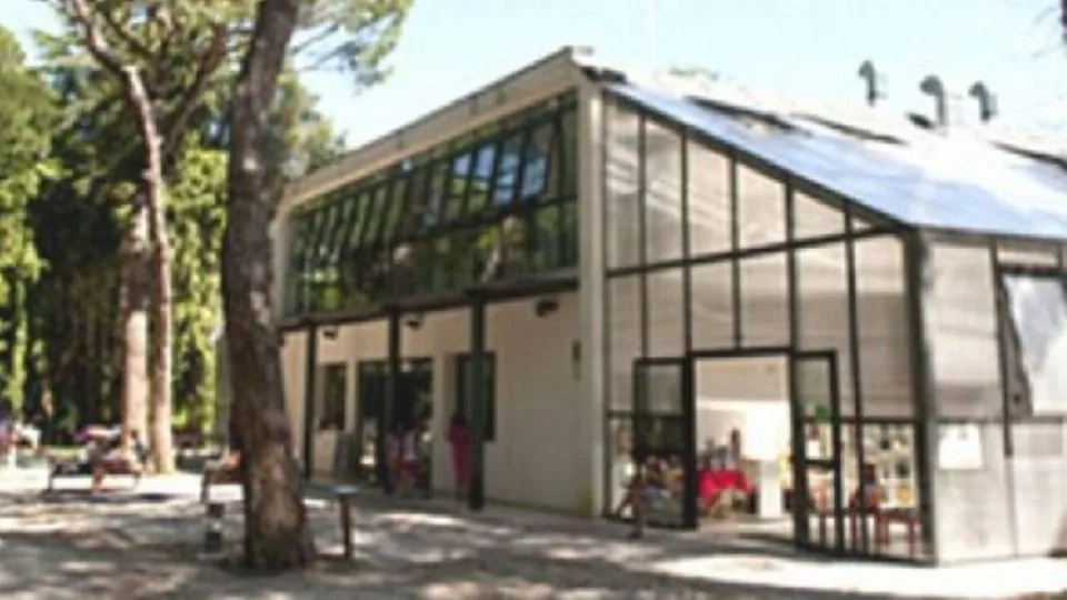 l’ingresso all’Arboreto