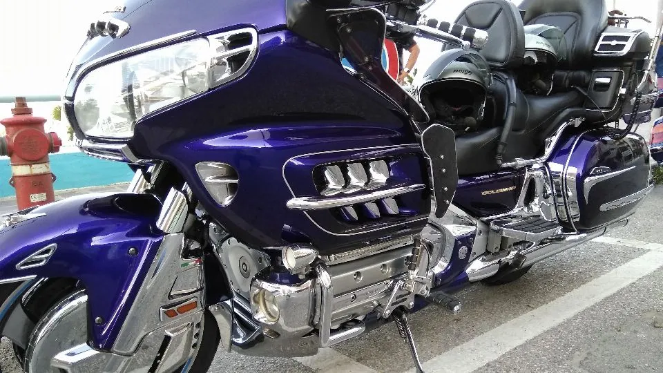 una Goldwing
