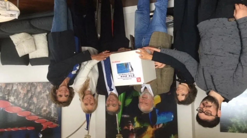 la consegna al ministro. Presente anche Licia Colò
