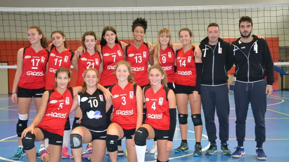 L’Under 16 del Riviera Volley
