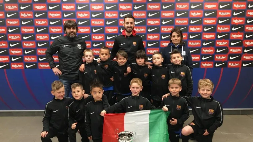 Il Team Italia Under 8