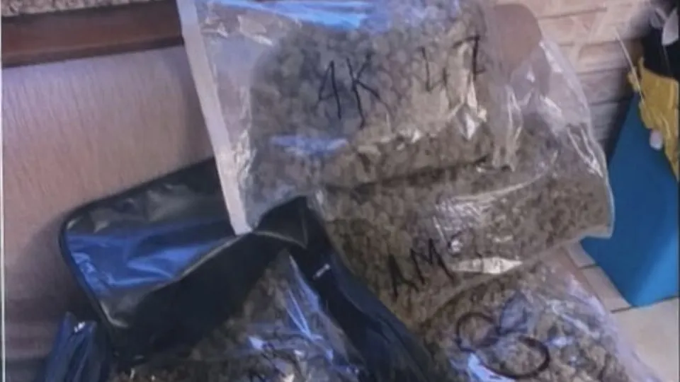 I quattro chili di droga sequestrati