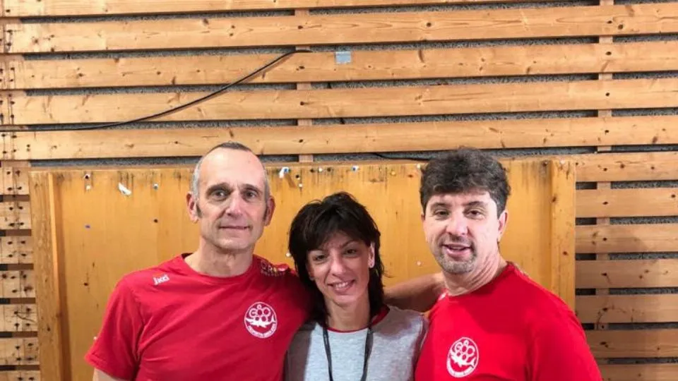 Renzo Bacchini, Raffaella e Davide Boga
