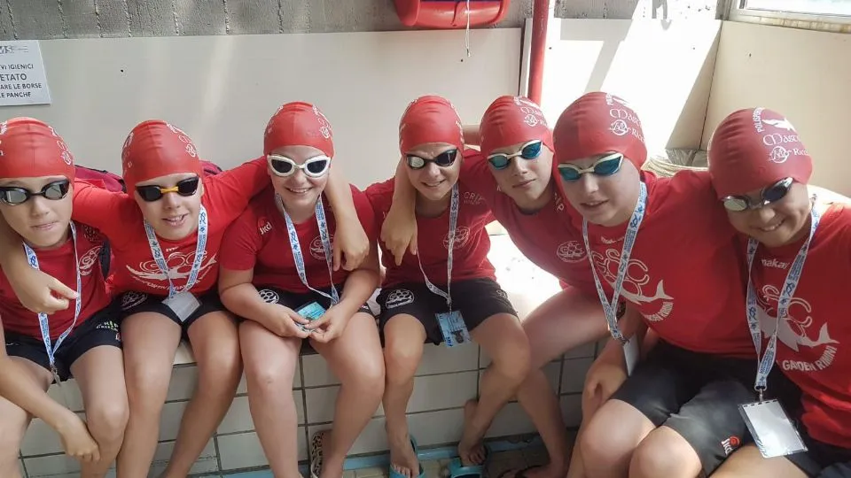 La squadra del Garden ai Regionali