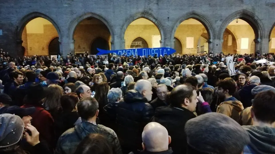 le “sardine” a novembre