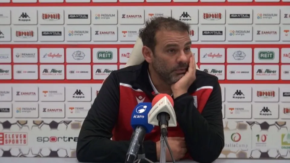 Giovanni Colella nel dopogara di Padova-Rimini