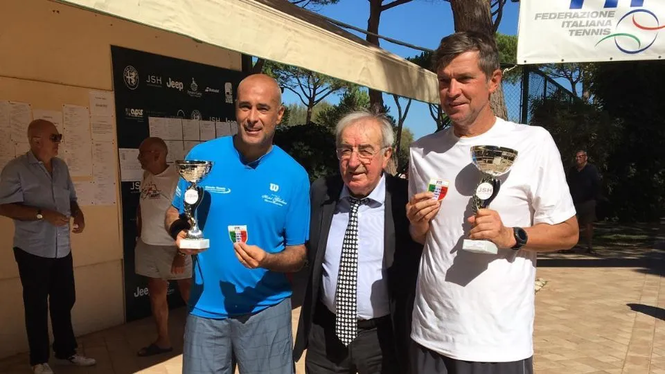 La premiazione di Torrisi e Pambianco