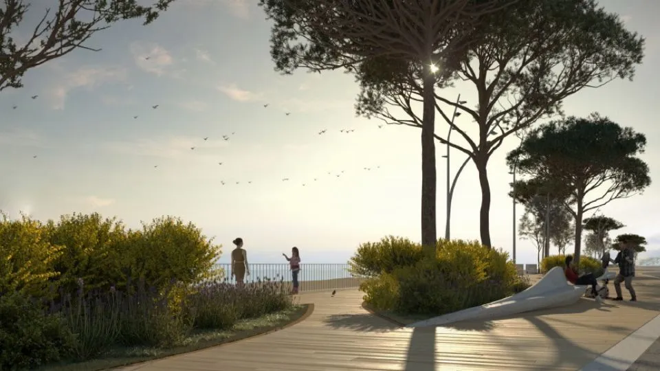 il progetto per il lungomare Spadazzi
