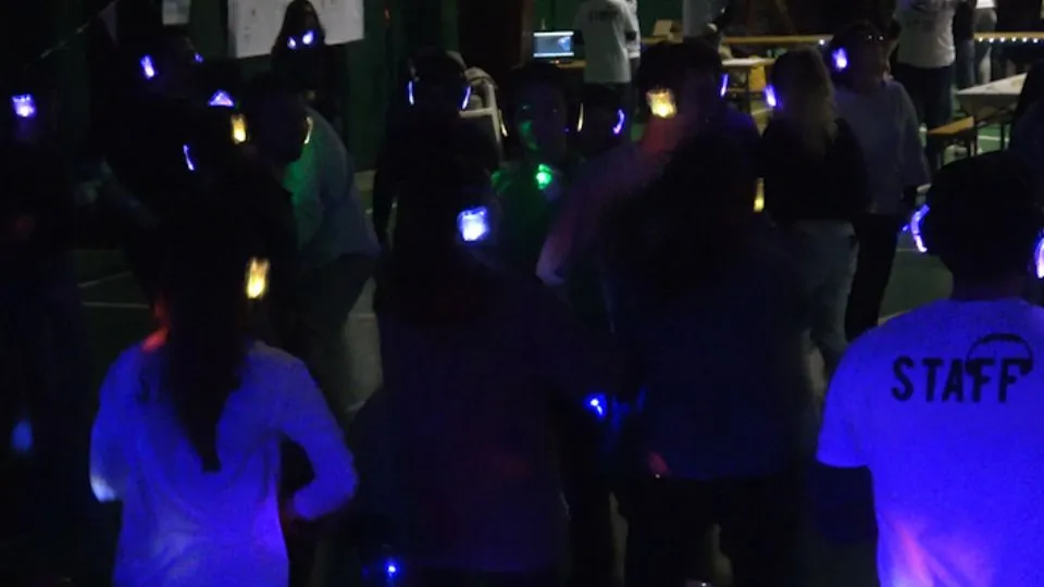 il “silent party”