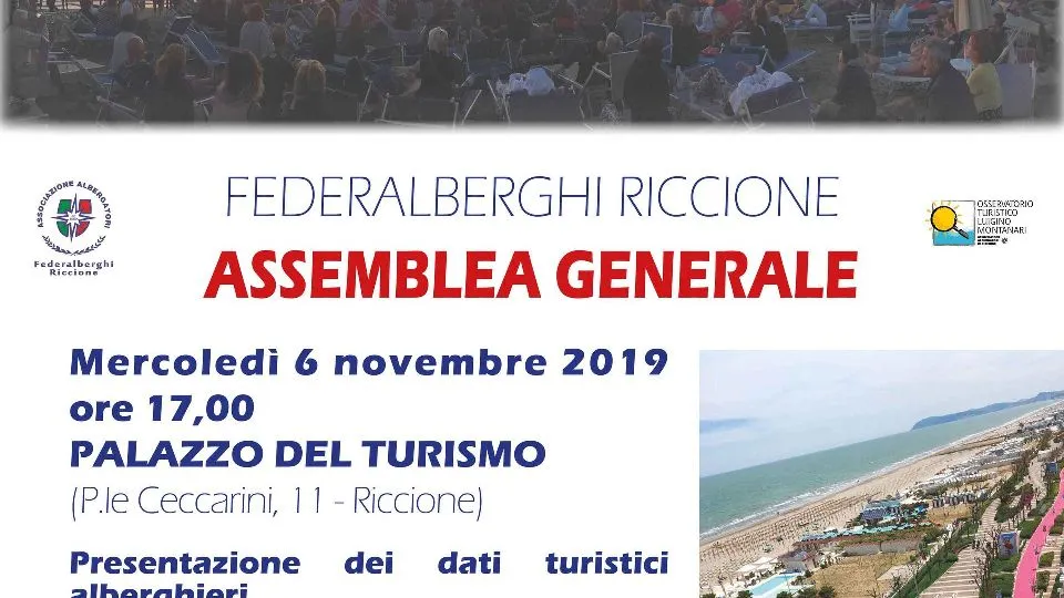 la spiaggia di Riccione