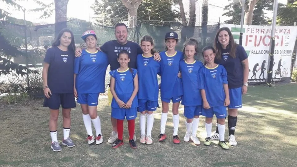 Jacopo Leandri al Camp Femminile della Promosport