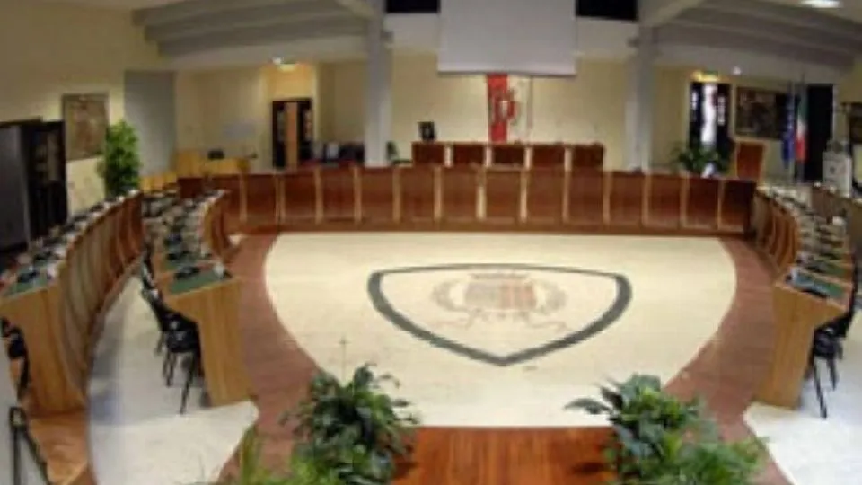 l’aula del Consiglio Comunale