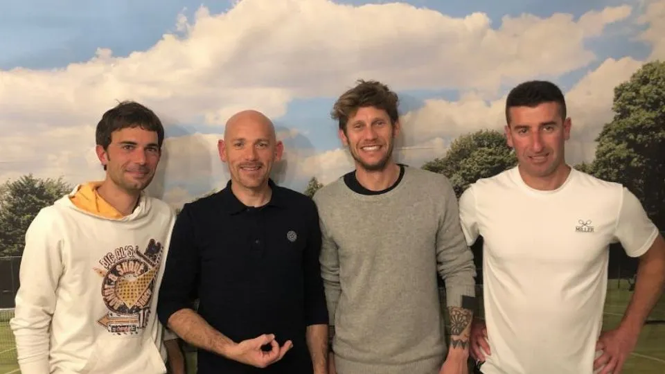 Emanuele Zoli, Gianluca Macori, Marco Bertozzi e Pierluigi Zammarchi
