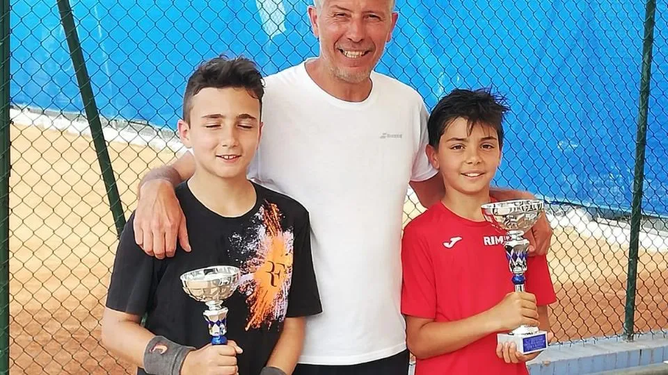 I finalisti dell’Under 12 maschile
